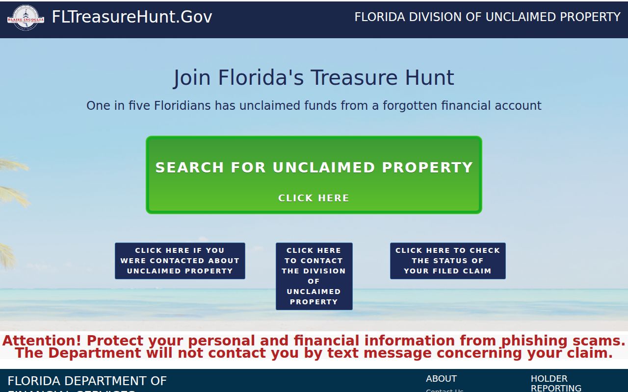 Bradenton residents directory Florida unclaimed property search