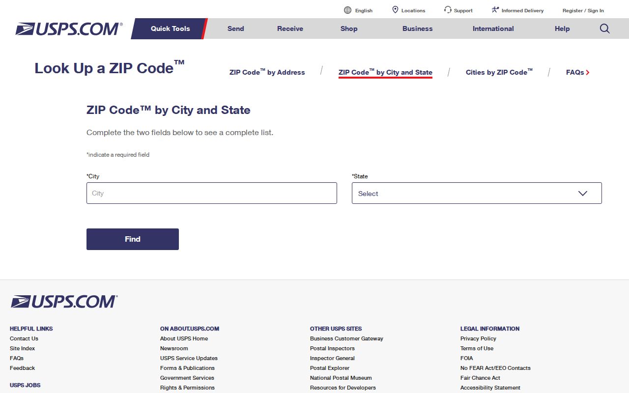 Bradenton ZIP code directory USPS mailing code lookup